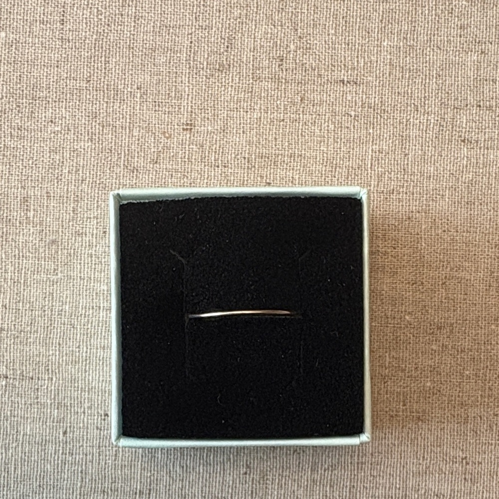 14K Yellow Gold Ultra Thin Band